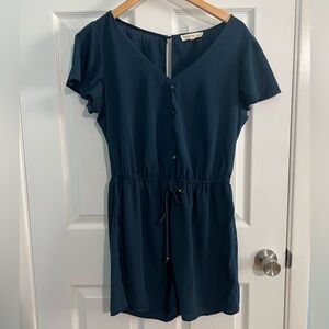 BeBop Romper Shorts Women’s Size Large Midnight Blue